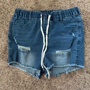 Denim Blue Women's Shorts